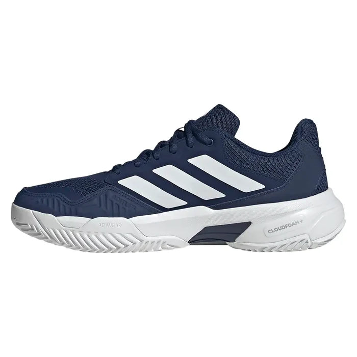 Men's CourtJam Control 3 Shoes Dark Blue and White