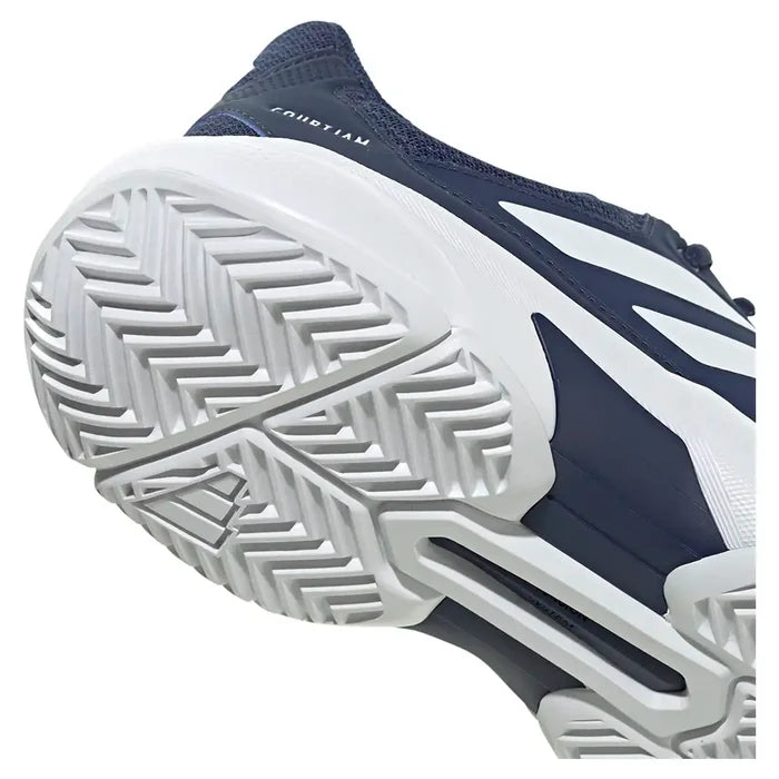 Men's CourtJam Control 3 Shoes Dark Blue and White