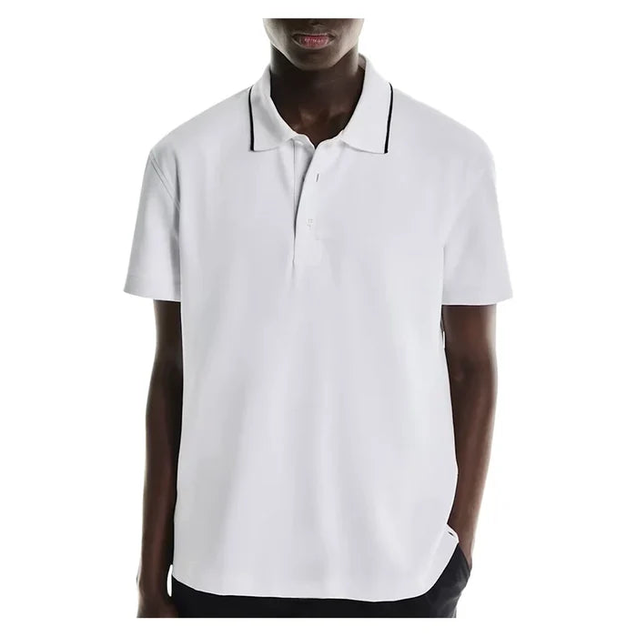 Men's Courtside Polo All White