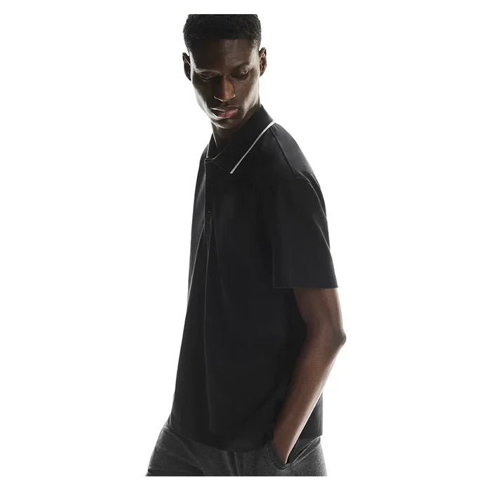 Men's Courtside Polo Black