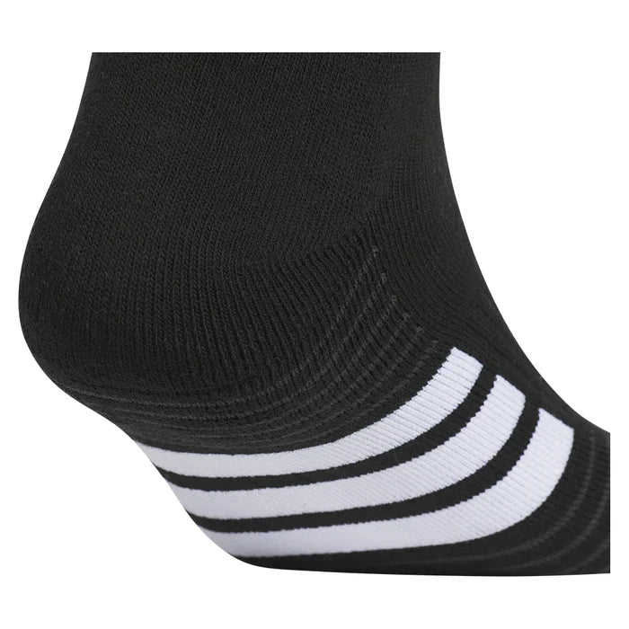 Men's Cushioned 4.0 Low Cut Socks 3 Pack Black and White