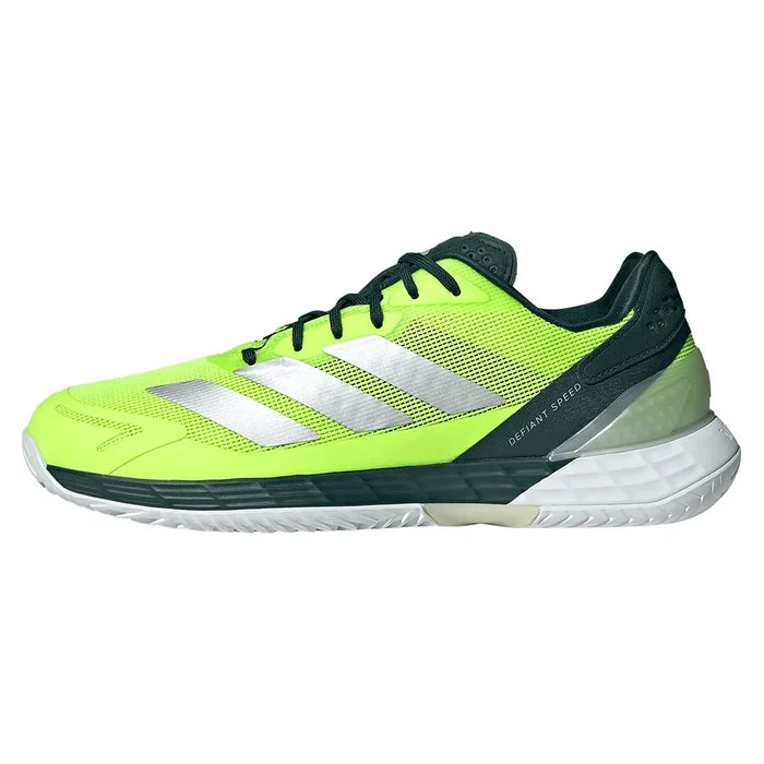 Men's Defiant Speed 2 Court Shoes Lucid Lemon and Silver Metallic