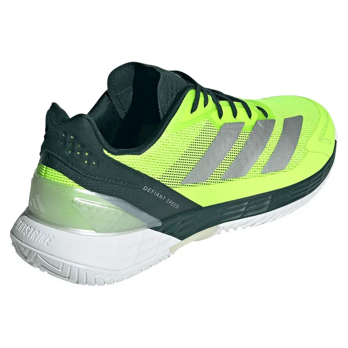 Men's Defiant Speed 2 Court Shoes Lucid Lemon and Silver Metallic
