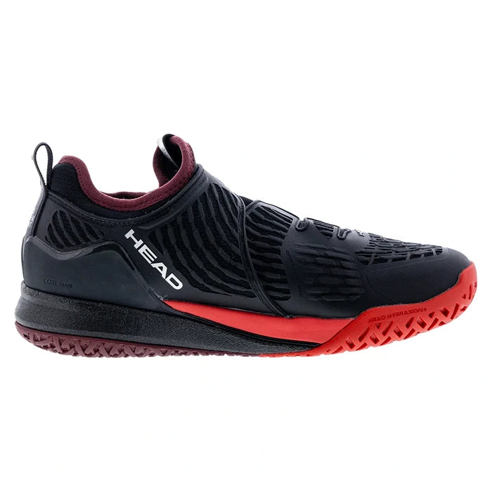 Men's Endure Pro BOA Shoes Dark Black and Red