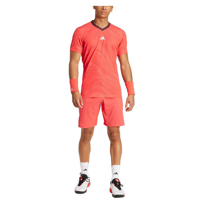 Men's Ergo 9 inch Short Semi Lucid Red
