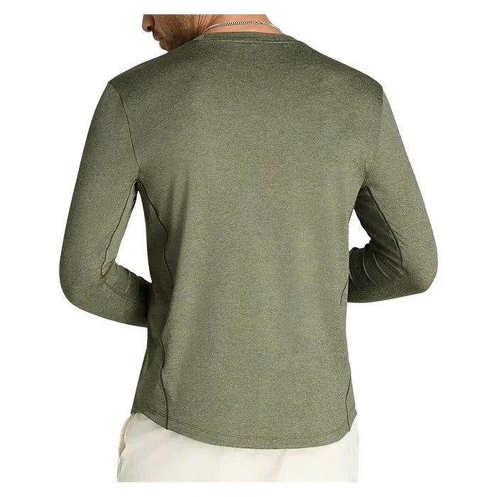 Men's Everyday Performance Long Sleeve Tennis Tee-Apparel-Wilson-WM00220-S26-g-4-Tennis Express