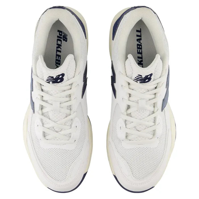 Men's EveryMatch PKL D Width Pickleball Shoes White and Zinc Blue