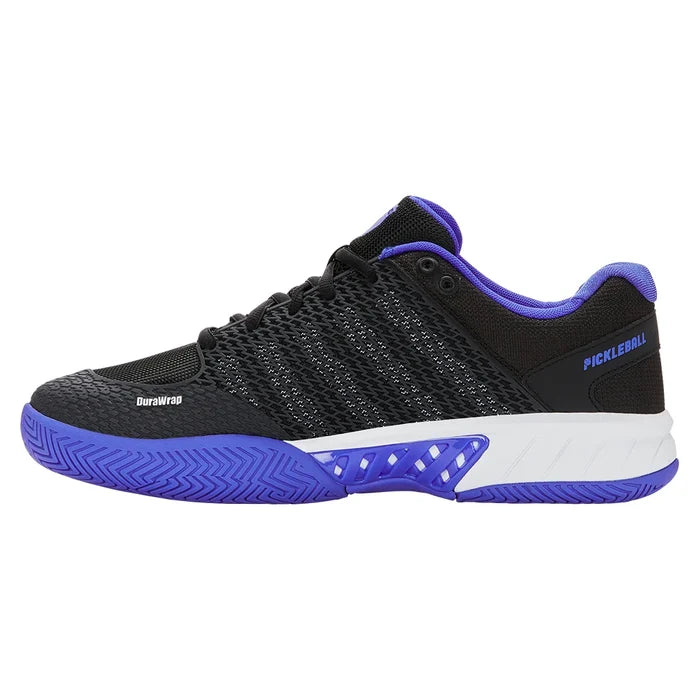 Men's Express Light 2E Width Pickleball Shoes Black and White