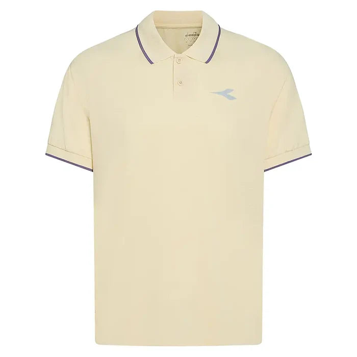 Men's Fibrazero Short Sleeve Polo Beige Shifty