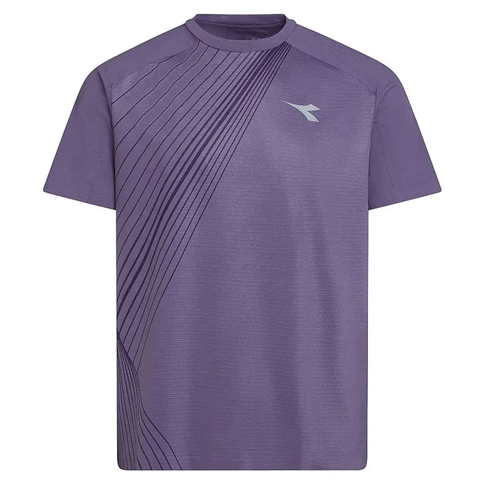 Men's Fibrazero Short Sleeve Top Violet Grape Compote