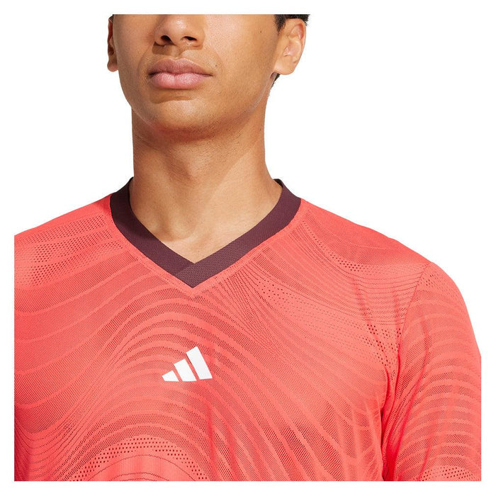 Men's Freelift Mesh Pro Top Semi Lucid Red