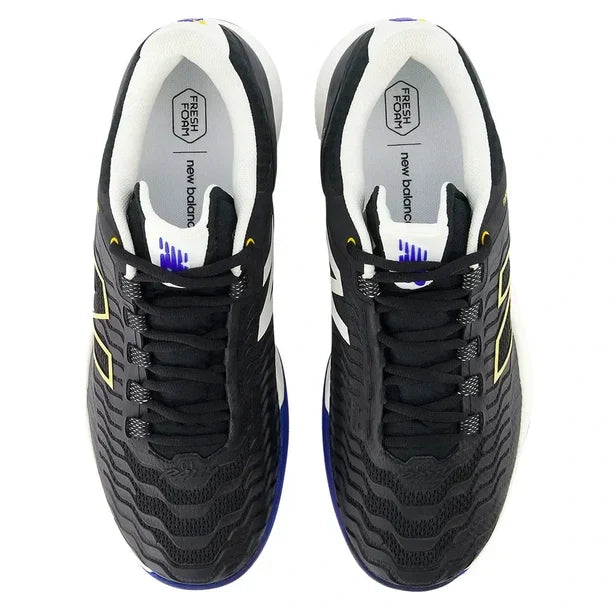Men`s Fresh Foam X CT-Rally v2 2E Width Tennis Shoes Black and Apollo Gold