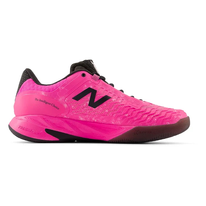 Men's Fresh Foam X CT-Rally v2 D Width Court Shoes Pink Heat and Black