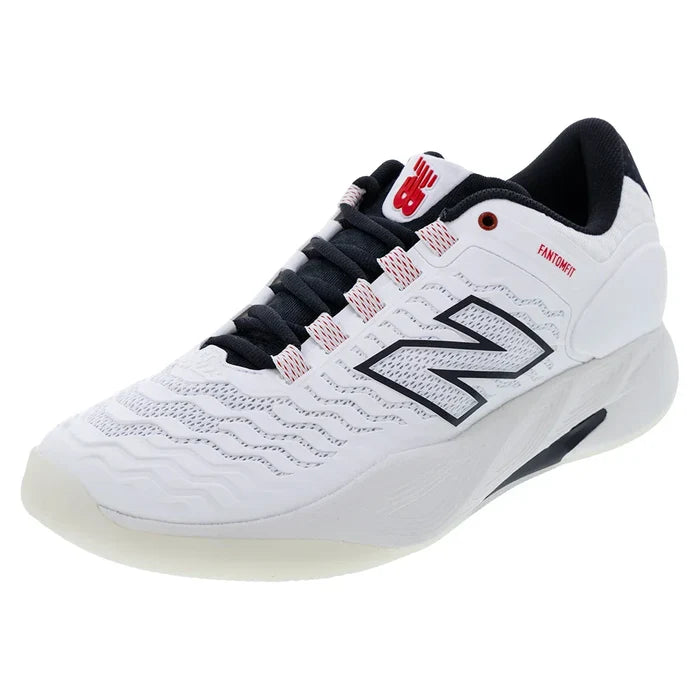 Men's Fresh Foam X CT-Rally v2 D Width Court Shoes White and Gum