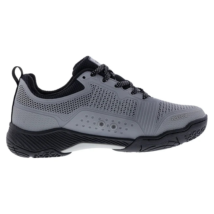 Men's Fresh Shot Graphite Pickleball Court Shoes Grey and Black