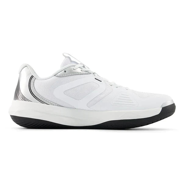 Men's FuelCell 796v5 2E Width Court Shoes White and Black