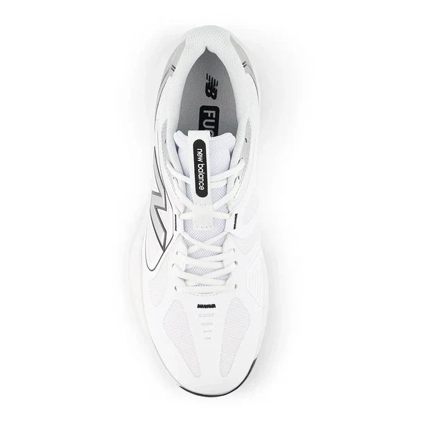 Men's FuelCell 796v5 2E Width Court Shoes White and Black