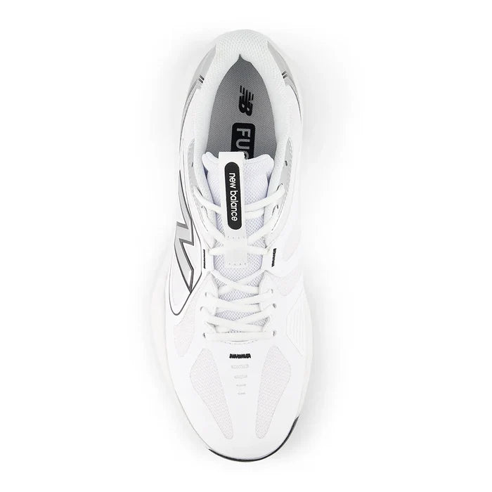 Men's FuelCell 796v5 4E Width Court Shoes White and Black