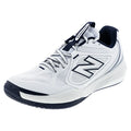 Men's FuelCell 796v5 D Width Shoes NB 103 White and Team Navy