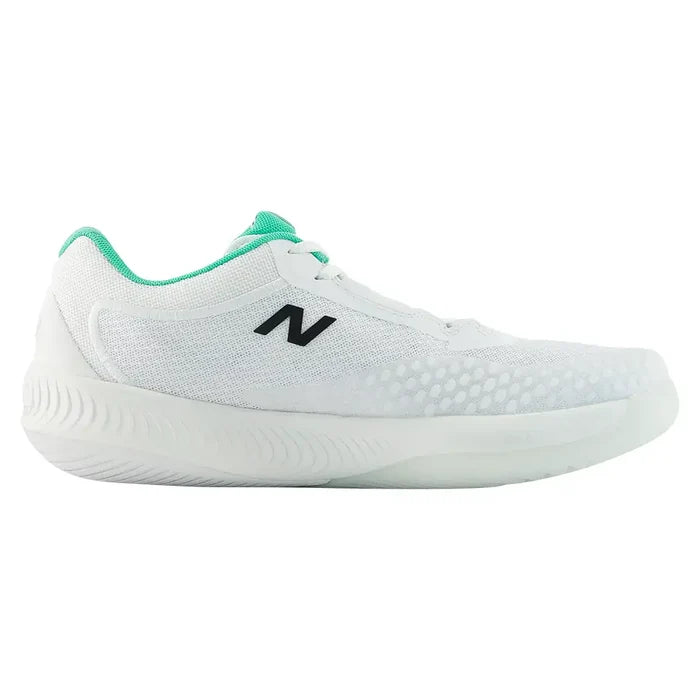 Men's FuelCell 996v6 2E Width Court Shoes NB 103 White and Deep End