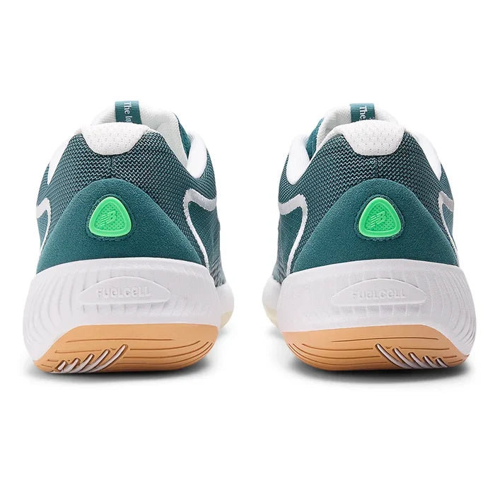 Men's FuelCell 996v6 D Width Court Shoes New Spruce and White