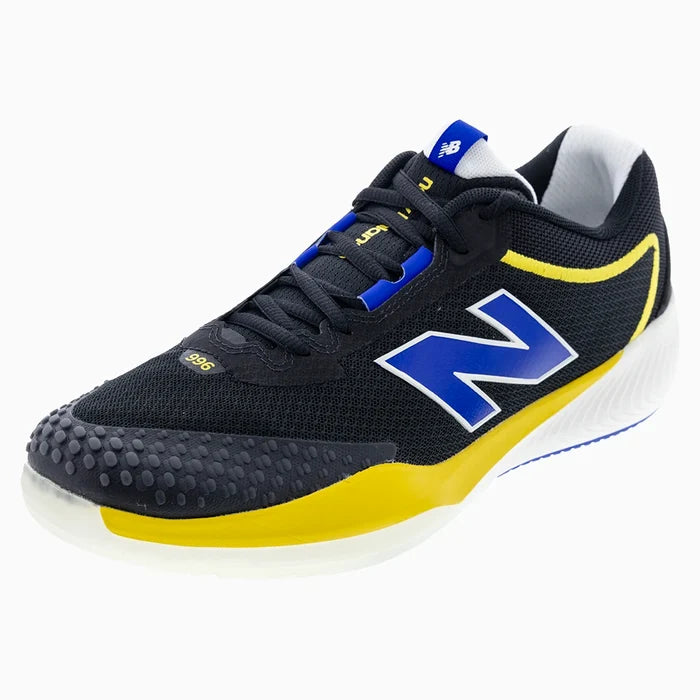Men`s FuelCell 996v6 D Width Shoes Black and Blue Gemstone