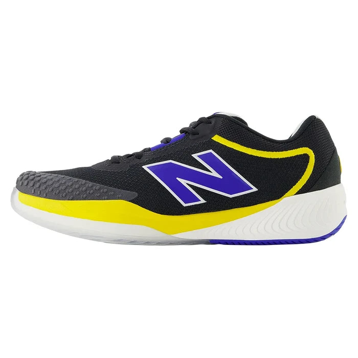 Men`s FuelCell 996v6 D Width Shoes Black and Blue Gemstone
