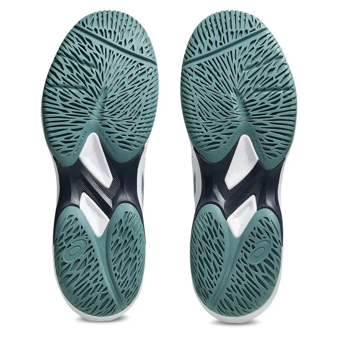 Men's Game FF Shoes White and Foggy Teal