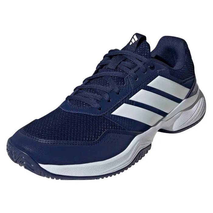 Men's GameCourt 3 Shoes Dark Blue and White