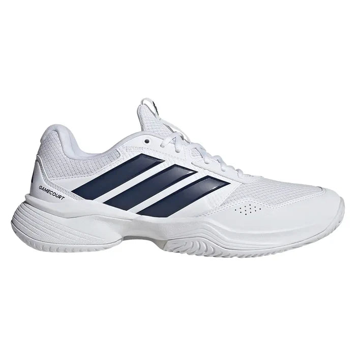 Men's GameCourt 3 Shoes White and Dark Blue