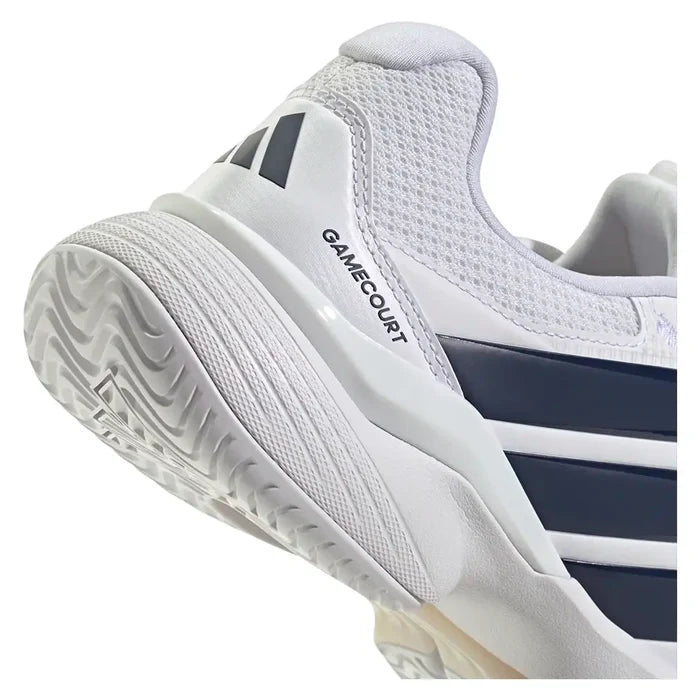 Men's GameCourt 3 Shoes White and Dark Blue