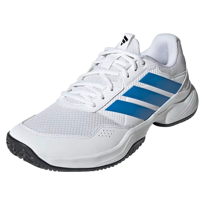 Men's GameCourt 3 Shoes White and Lucid Ray Blue