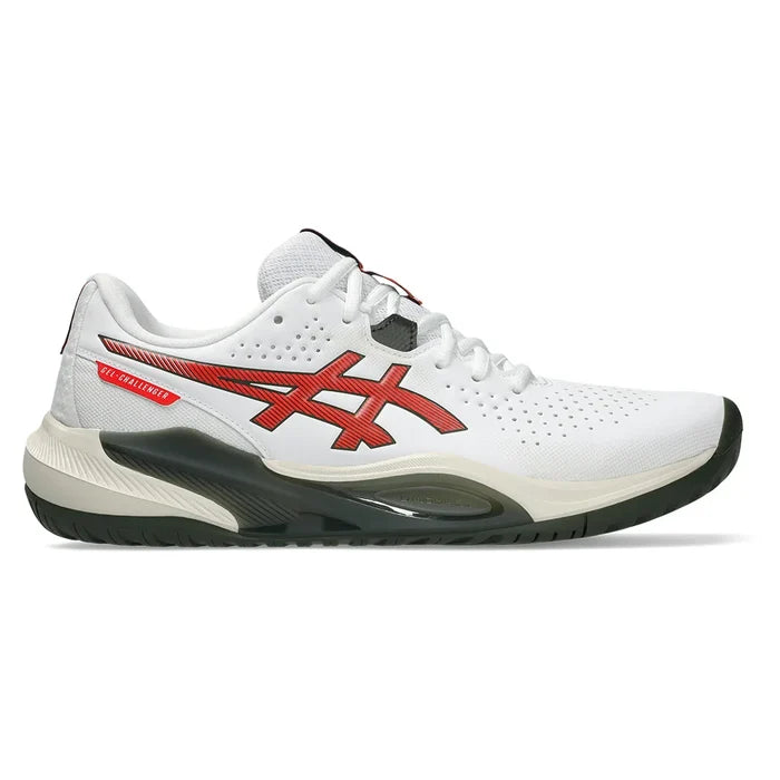 Men's GEL-Challenger 15 Shoes White and Cherry Tomato
