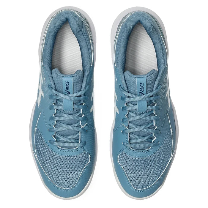 Men's GEL-Dedicate 8 Pickleball Shoes Saba Blue and White