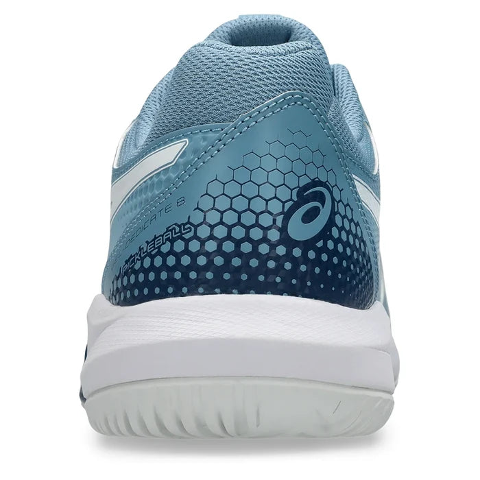 Men's GEL-Dedicate 8 Pickleball Shoes Saba Blue and White