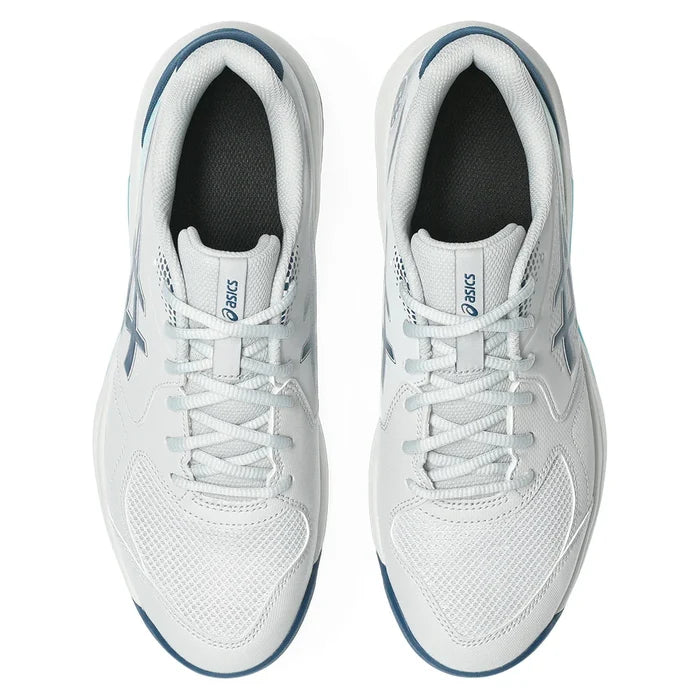 Men's GEL-Dedicate 9 Pickleball Shoes Concrete and Mako Blue