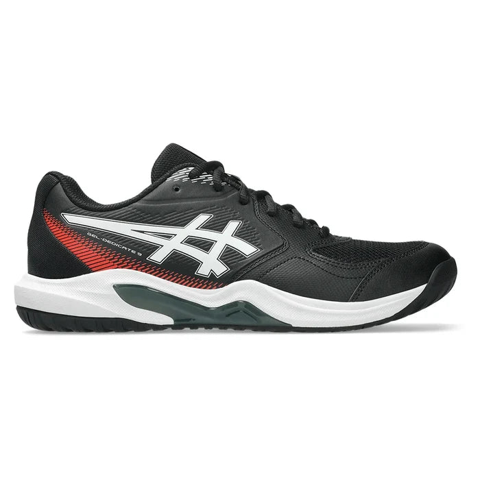 Men's GEL-Dedicate 9 Shoes Black and White
