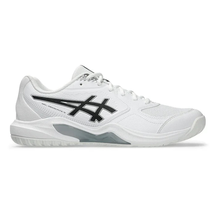 Men's GEL-Dedicate 9 Shoes White and Black