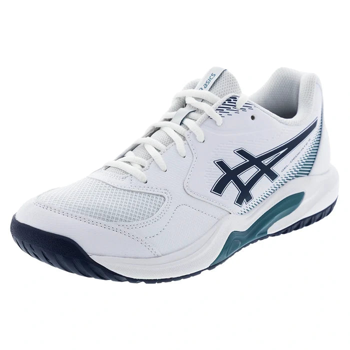 Men's GEL-Dedicate 9 Shoes White and Midnight