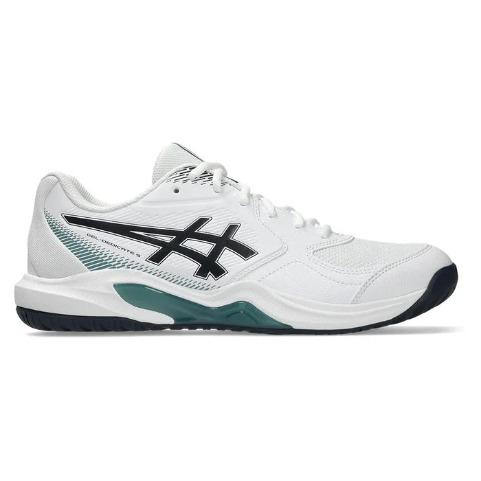 Men's GEL-Dedicate 9 Shoes White and Midnight