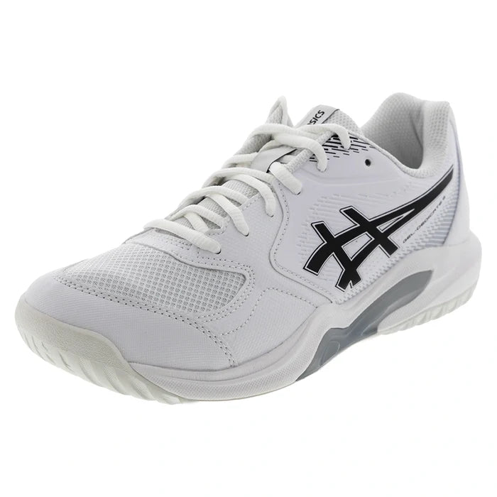 Men's GEL-Dedicate 9 Wide Shoes White and Black