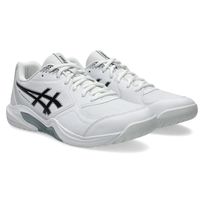 Men's GEL-Dedicate 9 Wide Shoes White and Black