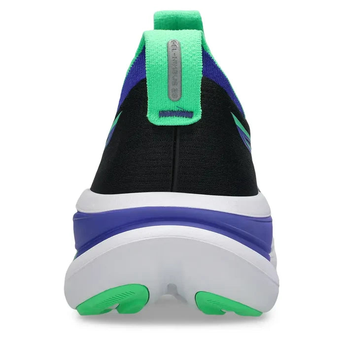 Men's Gel-Nimbus 28 Running Shoes Black and Cobalt Burst