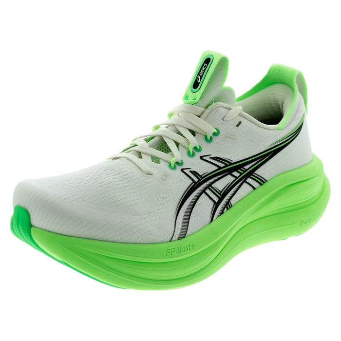 Men's Gel-Nimbus 28 Running Shoes Cream and Black