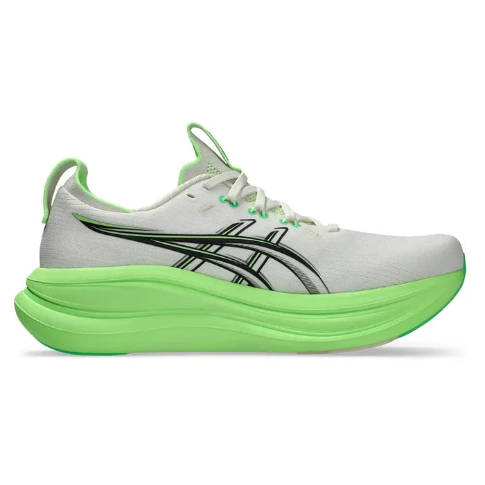 Men's Gel-Nimbus 28 Running Shoes Cream and Black