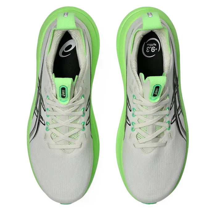 Men's Gel-Nimbus 28 Running Shoes Cream and Black