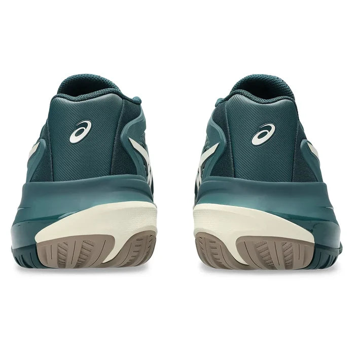 Men's GEL-Resolution X Court Shoes Saxon Green and Birch