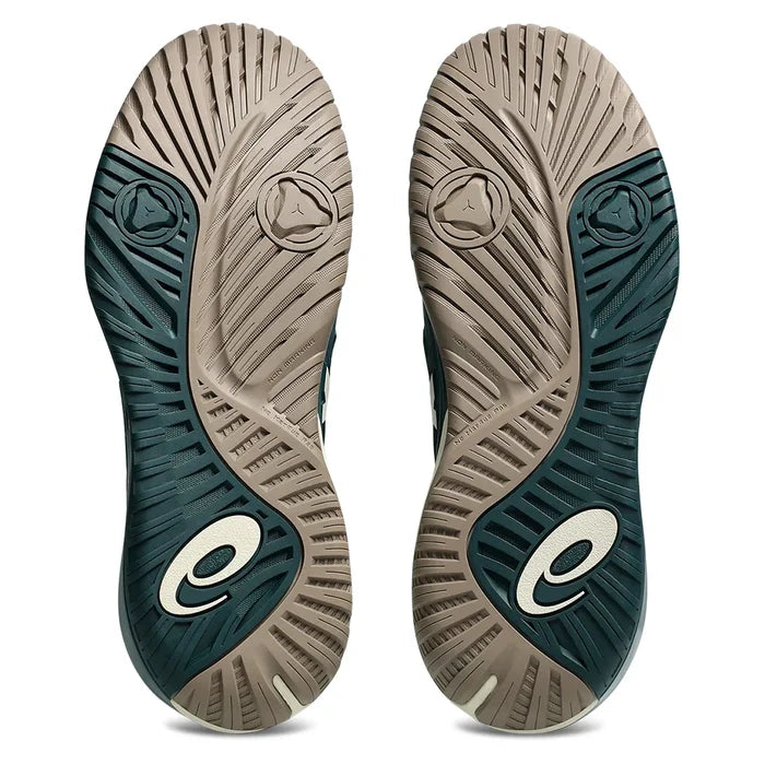 Men's GEL-Resolution X Court Shoes Saxon Green and Birch