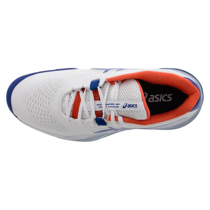 Men's GEL-Resolution X Court Shoes White and Imperial