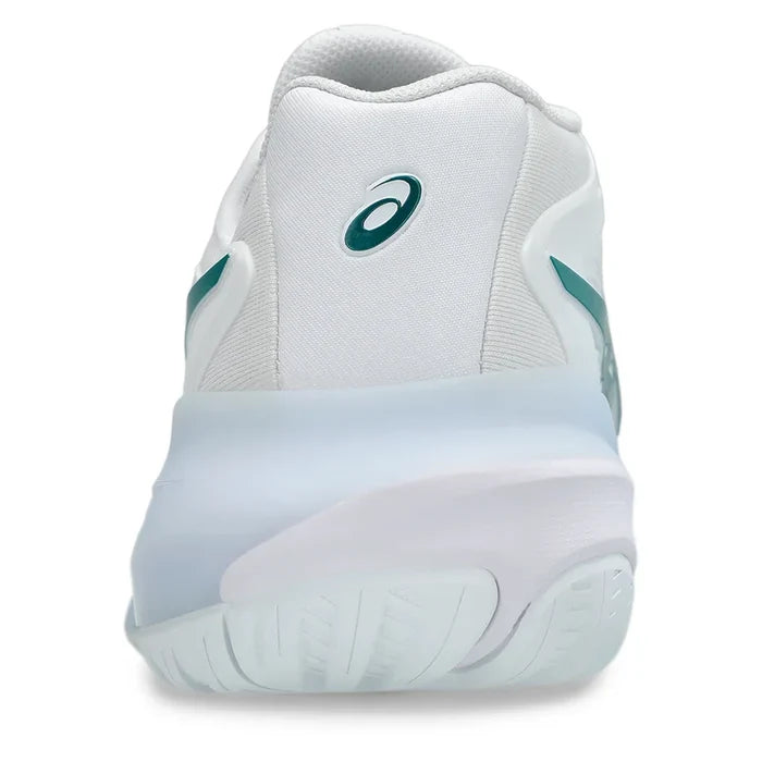 Men's GEL-Resolution X Court Shoes White and Pitch Green